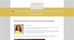 Desktop Screenshot of mmk-aurum.de